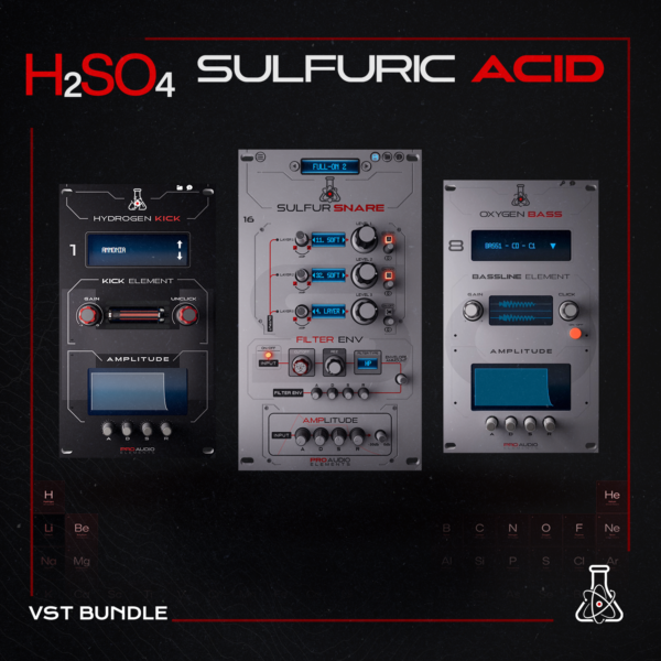 Sulfuric Acid Bundle (Oxygen + Hydrogen + Sulfur)